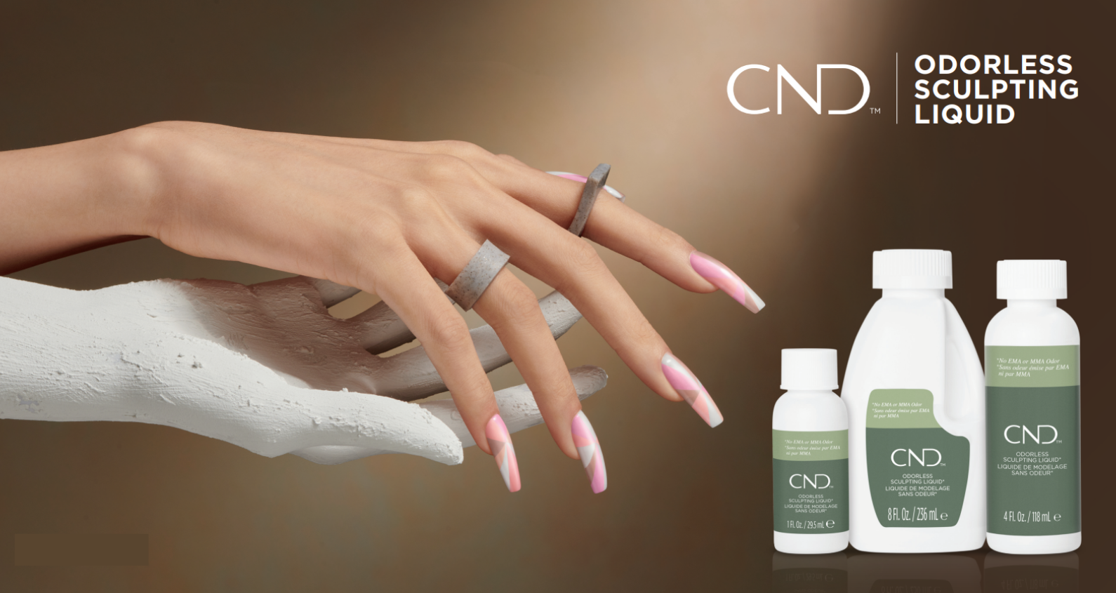 NEW CND Odorless Sculpting Liquid