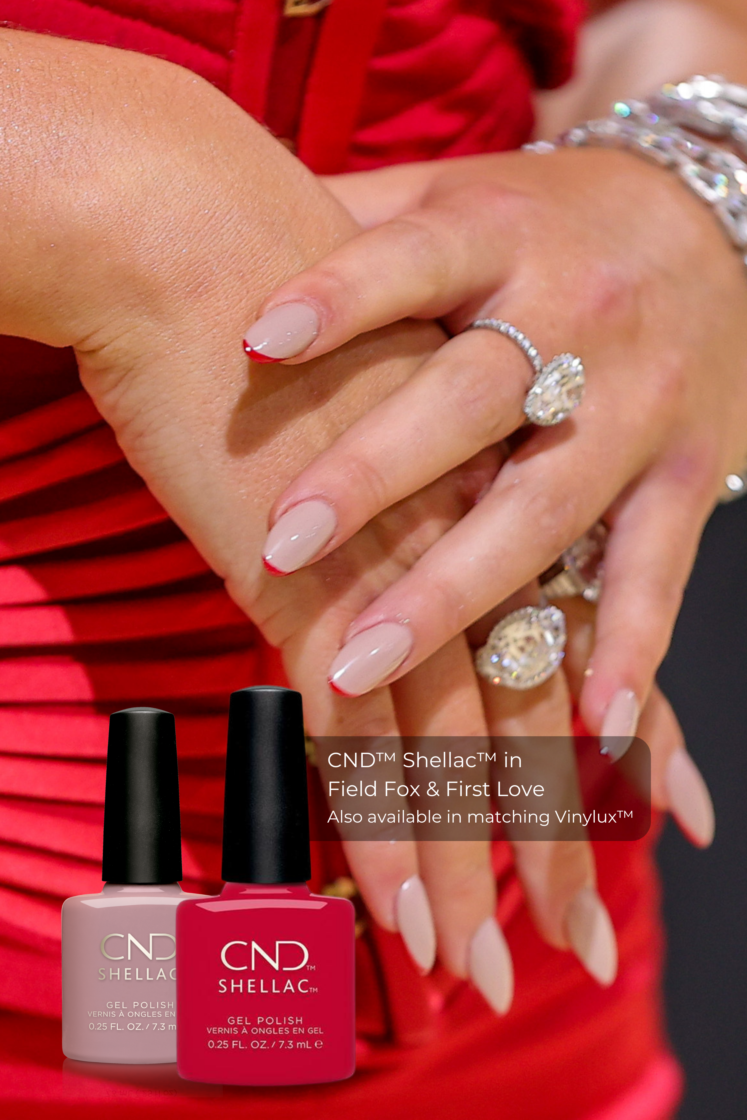 Addison Rae Wears CND Shellac Field Fox and First Love to the Met Gala 2021