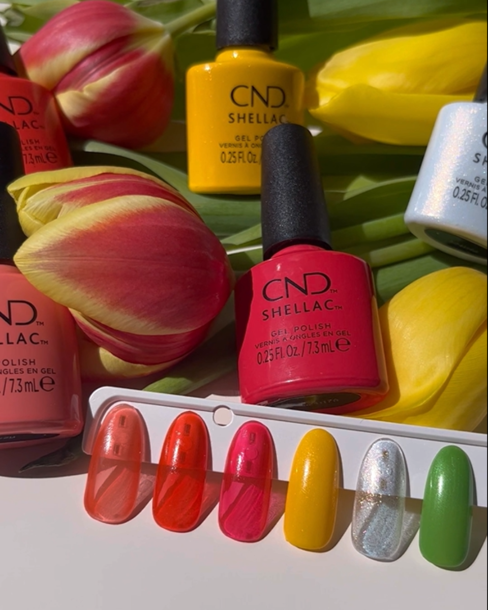 gleam & glow collection summer  cnd 