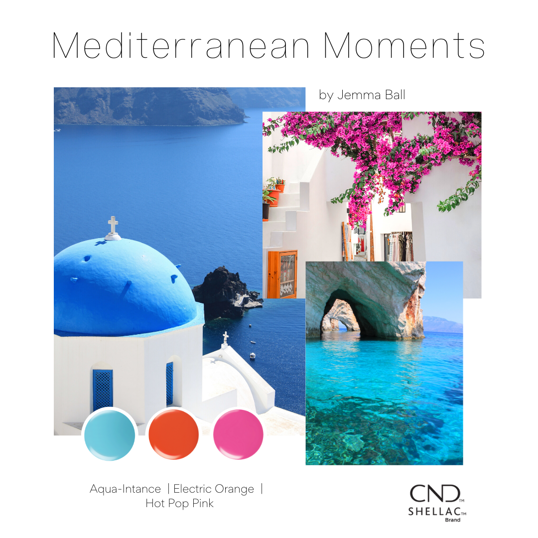 CND Mediterranean Moments Shellac Edit by Jemma Ball