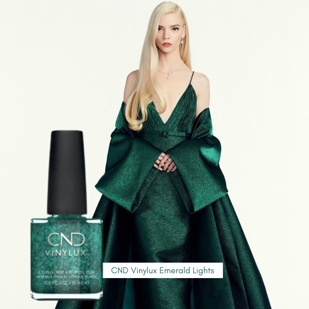 CND Vinylux Emerald Lights