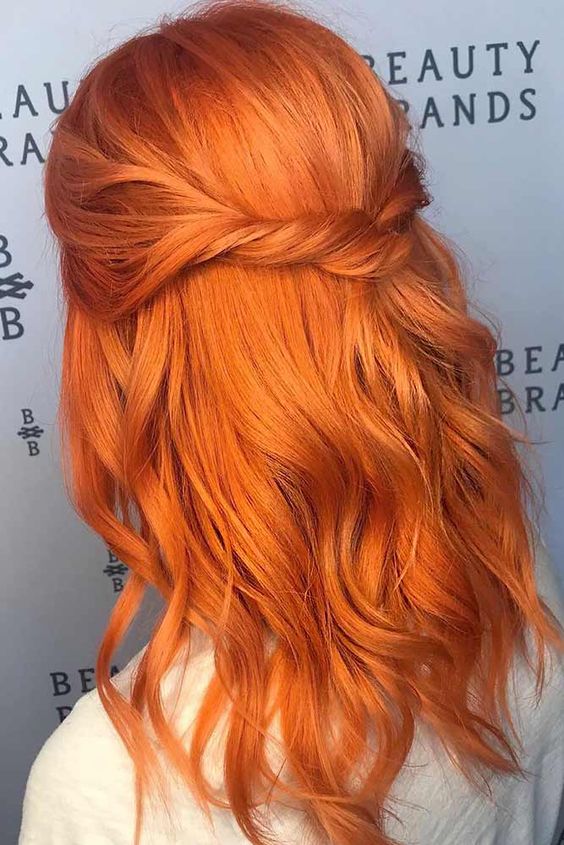 Bright Copper Hair