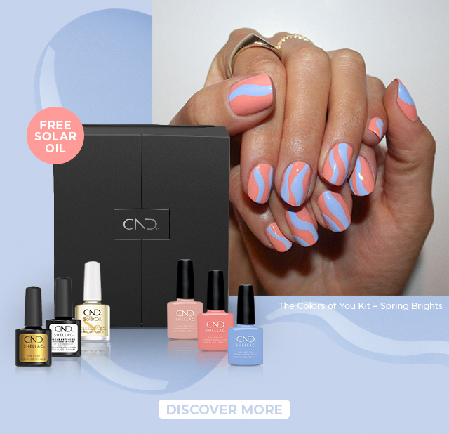 We are thrilled to introduce CND The Colors of You collection for Spring 2021. Check out the trending nail art looks for this season!