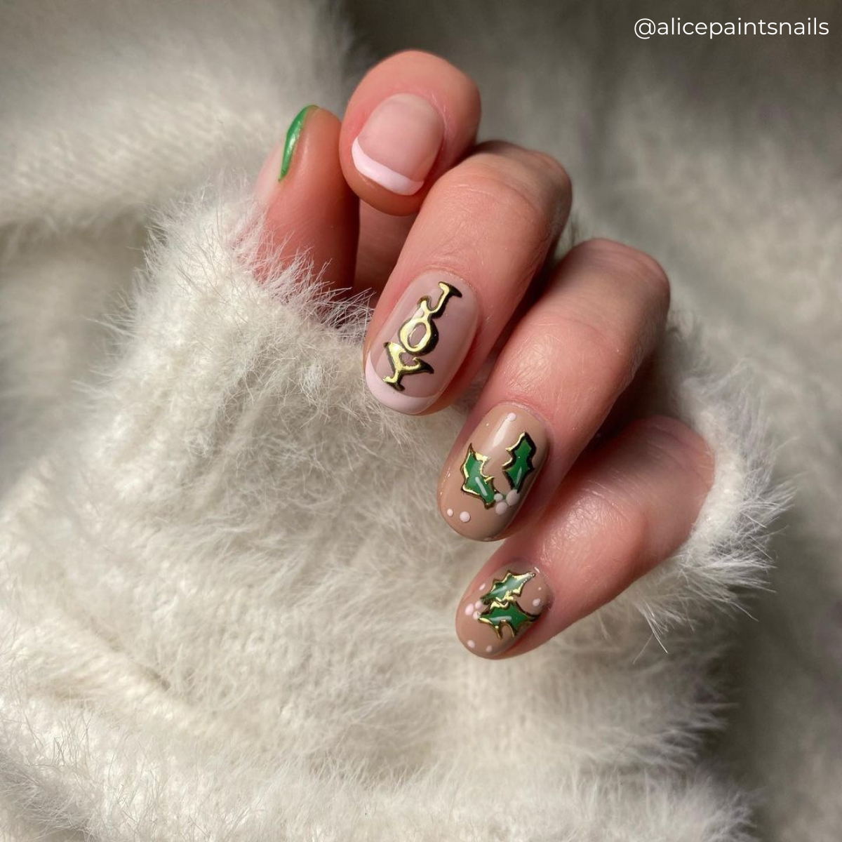 Festive Nail Art Ideas Using Paint Pens | Archer and Olive