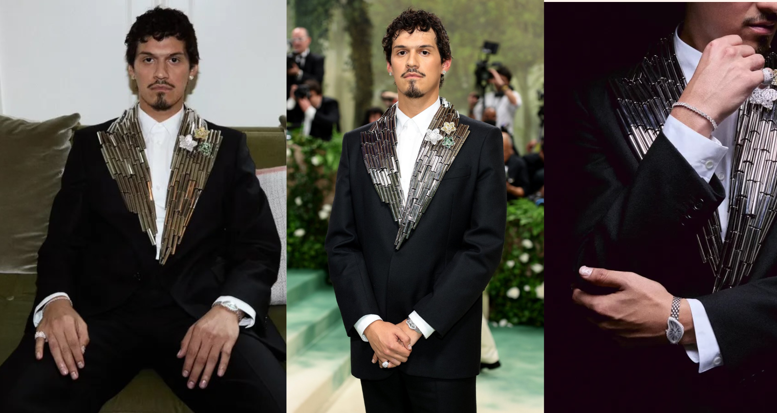 Omar Apollo MET GALA 2024 nails
