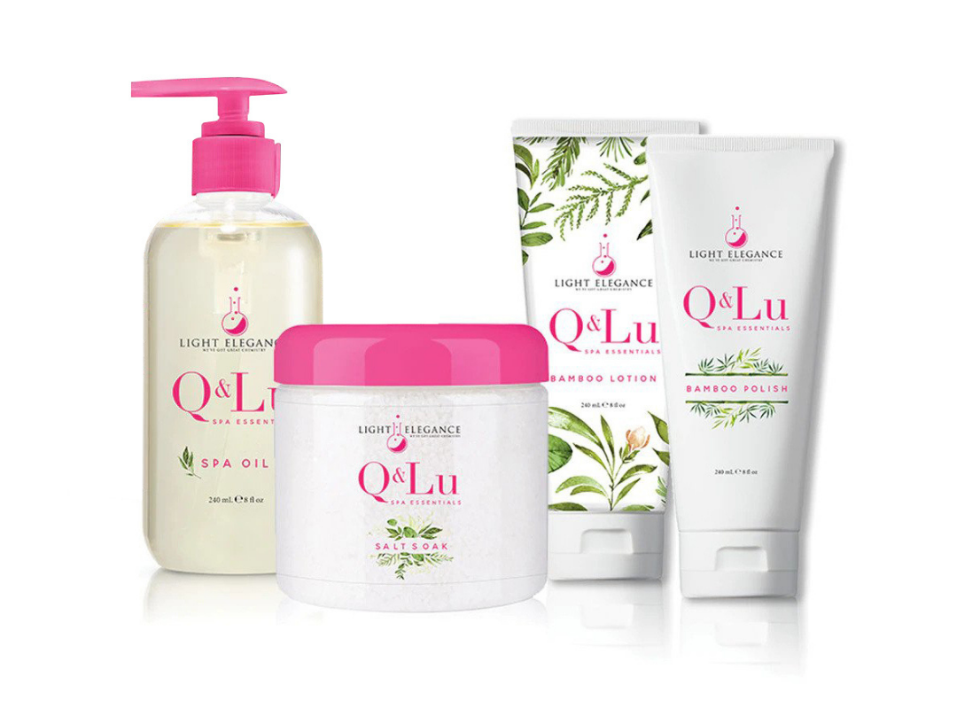 Light Elegance Q&LU Essentials Spa Range Starter Kit