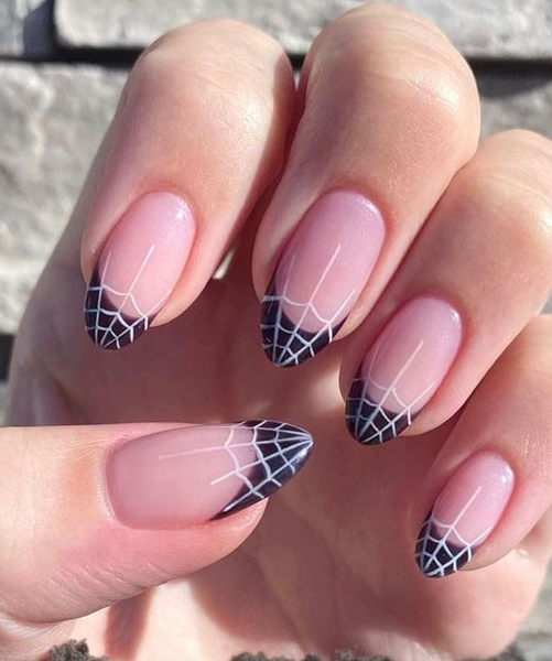 Spider Web Nails